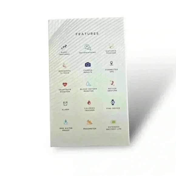 iTouch Connected Men: Black Case Brown Leather Strap Hybrid Smartwatch - Picture 5 of 7